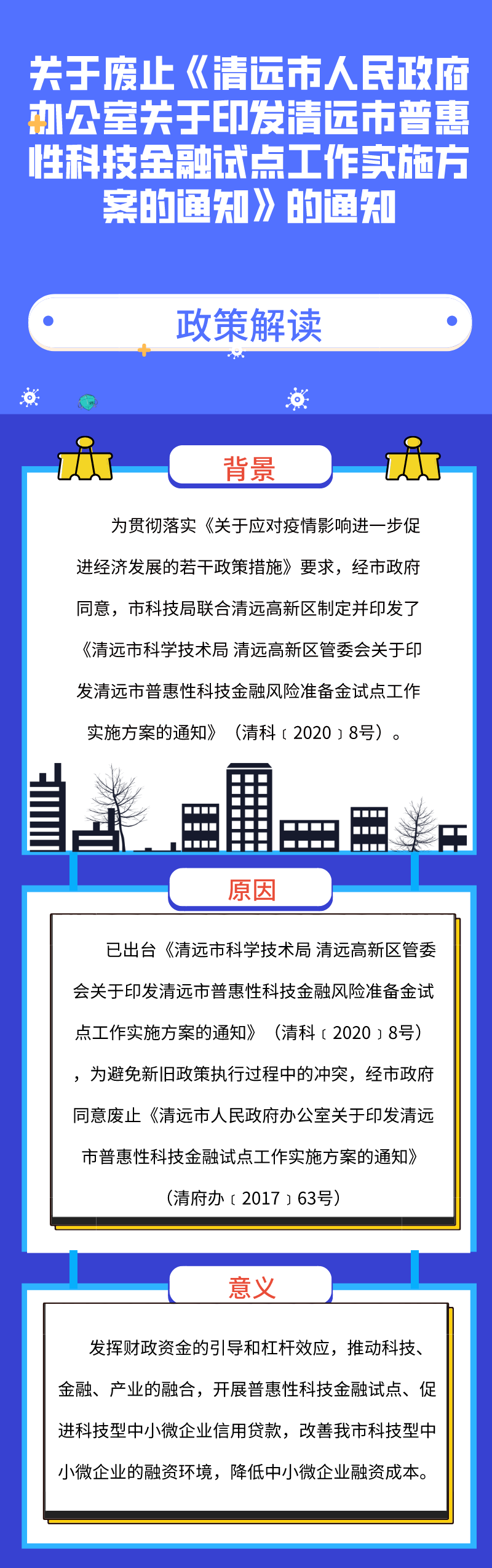 圖解《關(guān)于廢止〈清遠(yuǎn)市人民政府辦公室關(guān)于印發(fā)清遠(yuǎn)市普惠性科技金融試點(diǎn)工作實(shí)施方案的通知〉的通知》.png