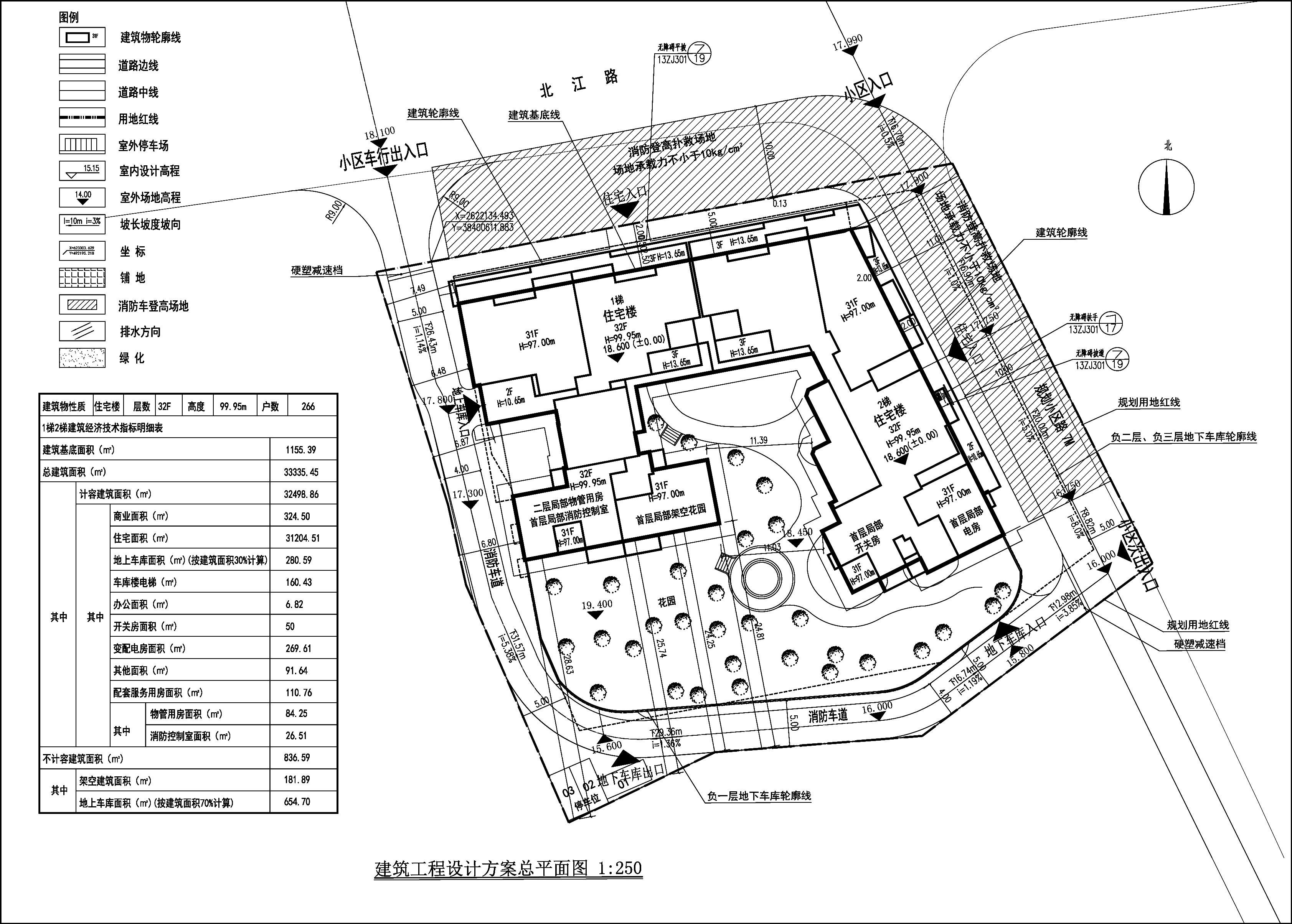 嘉基大廈1梯2梯 建筑工程設計方案總平面圖.jpg