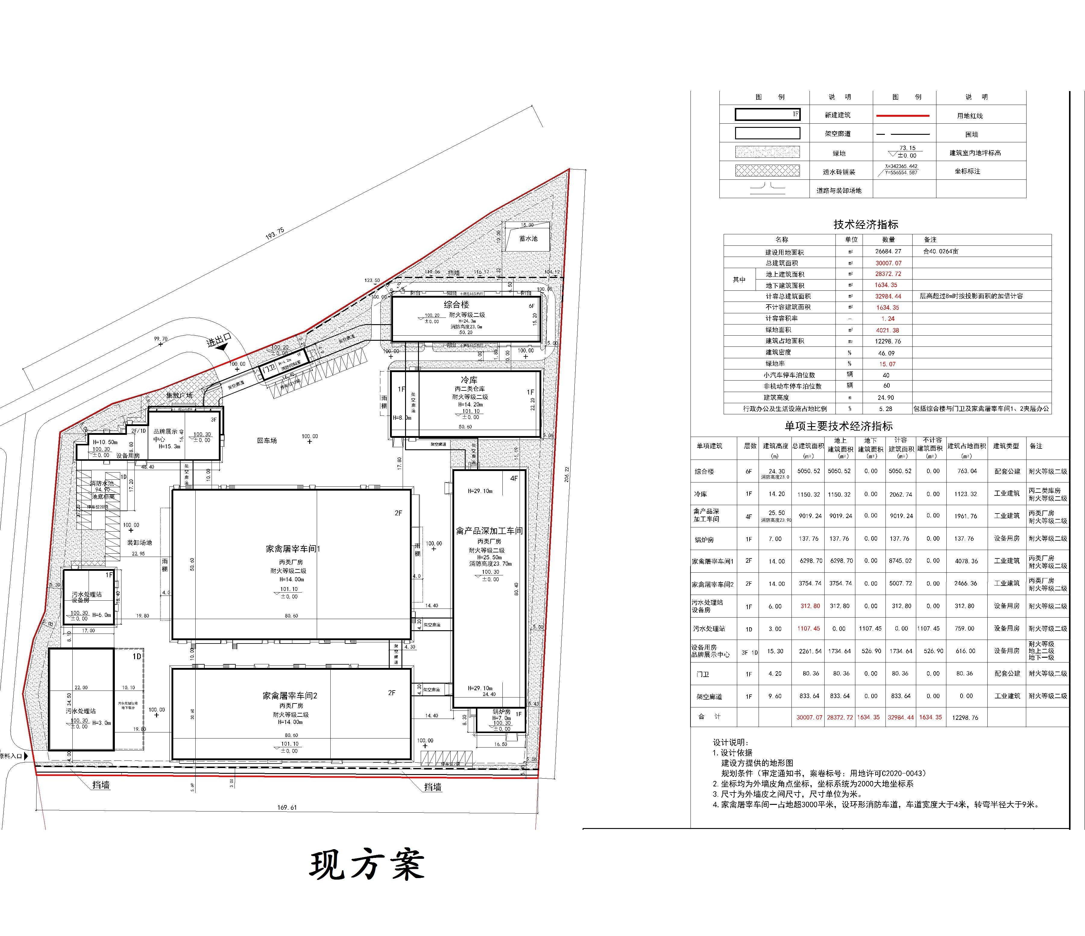 現(xiàn)報來廣東愛健康生物科技有限公司屠宰加工場項目（2021.8.31總圖-規(guī)劃蓋章版）總平.jpg