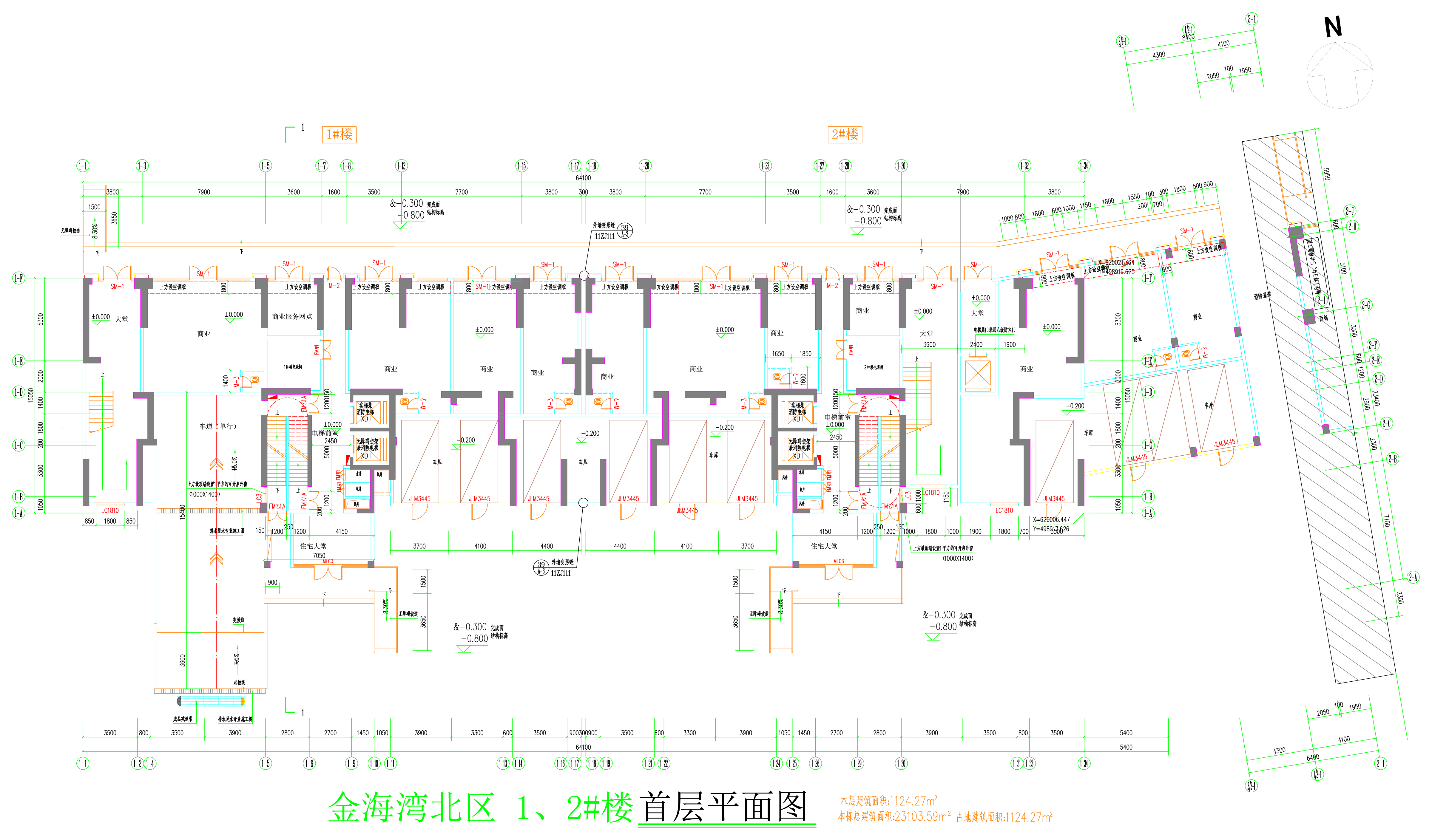 金海灣北區(qū)1、2#樓_首層平面圖.jpg