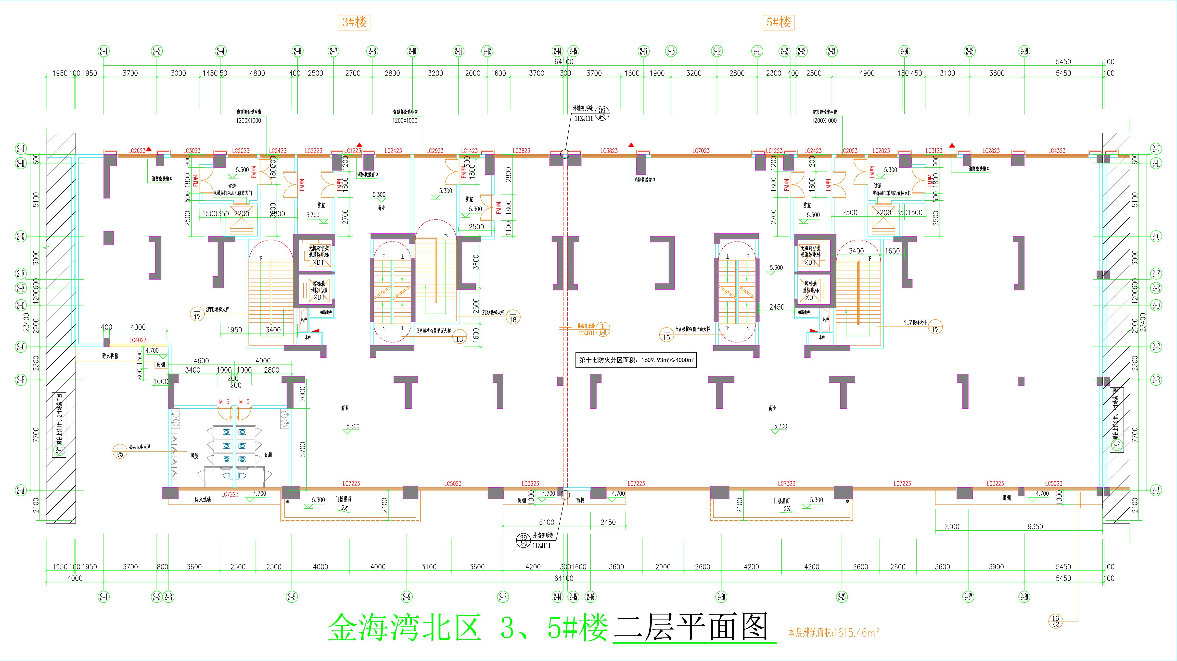 金海灣北區(qū)3、5#樓_二層平面圖.jpg