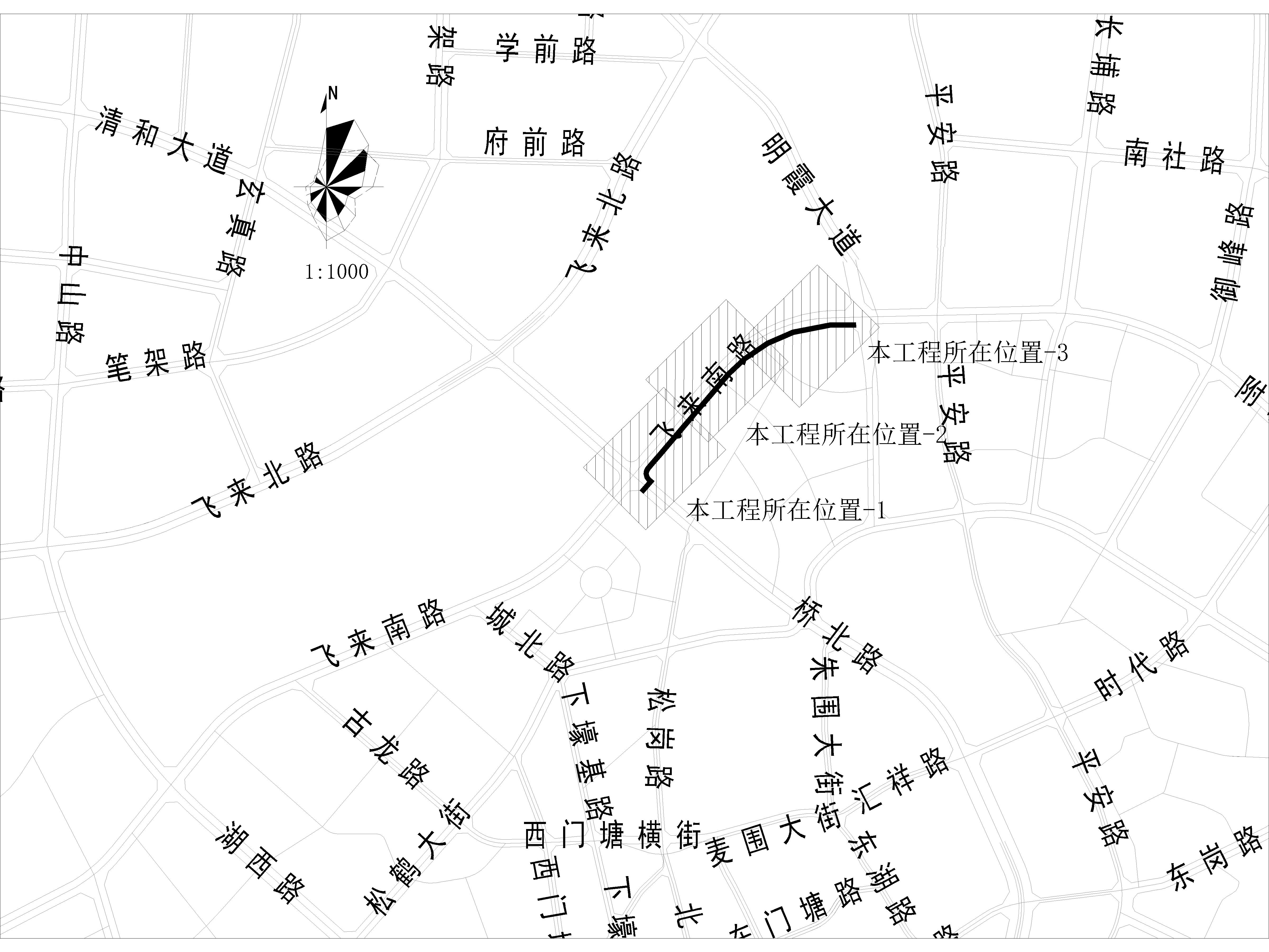 飛來南路市政中壓燃?xì)夤艿拦こ?報建-布局1.jpg