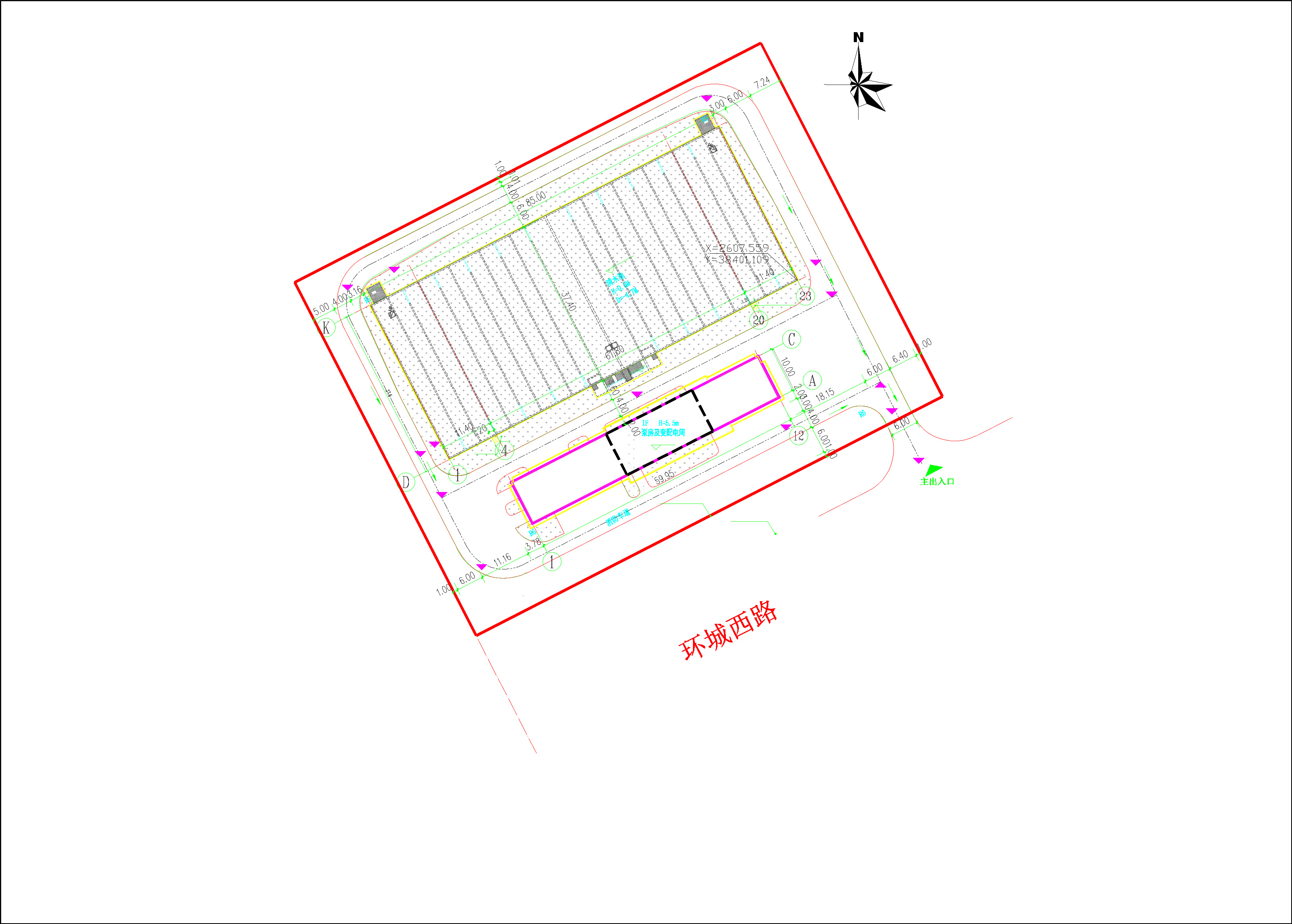 02泵站建筑總圖與單體平立剖（道路擴大版）_t3-西挪2米-Model.jpg