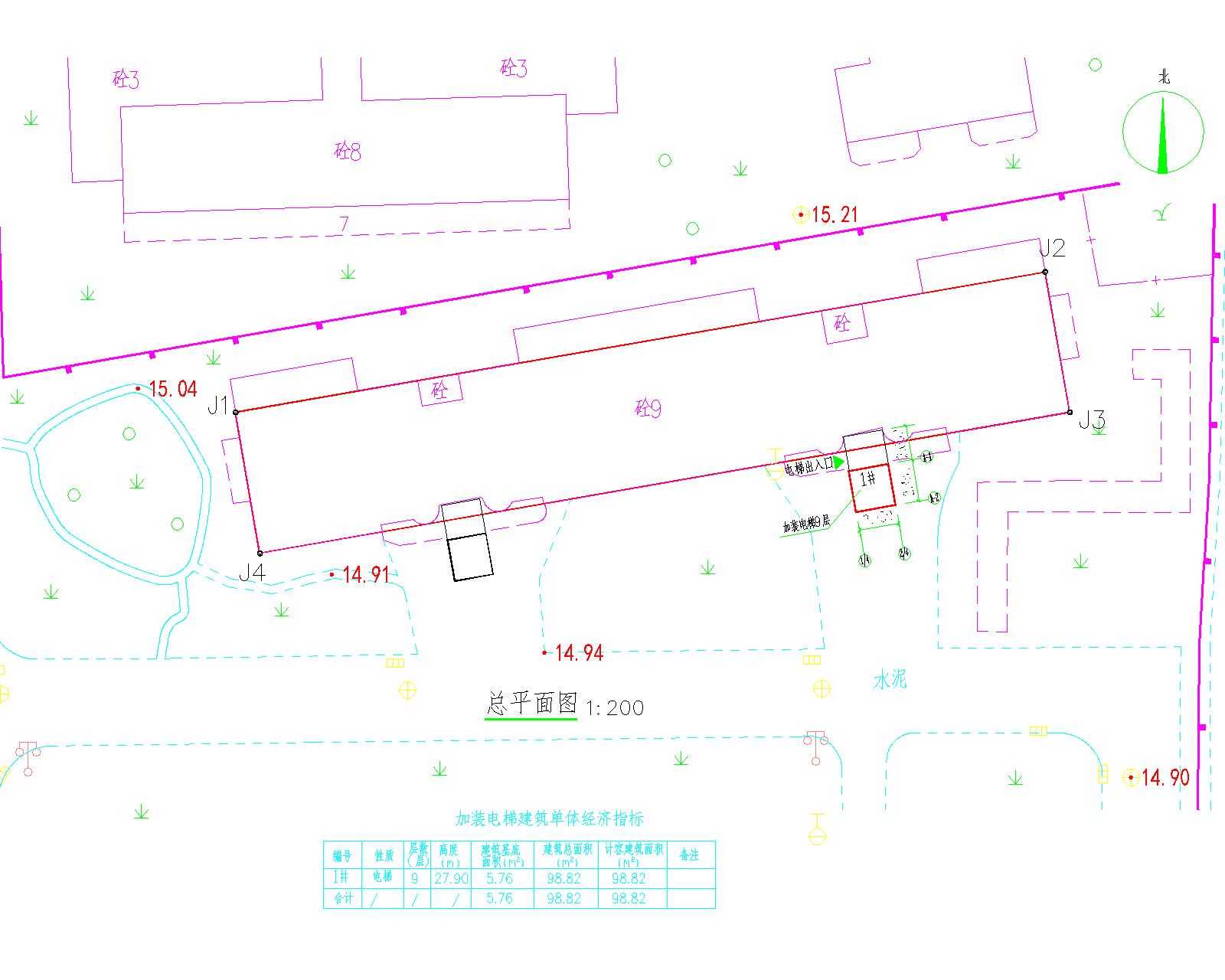 清遠(yuǎn)市新城錦霞路1號八座東梯加裝電梯建設(shè)項目總平面圖.jpg