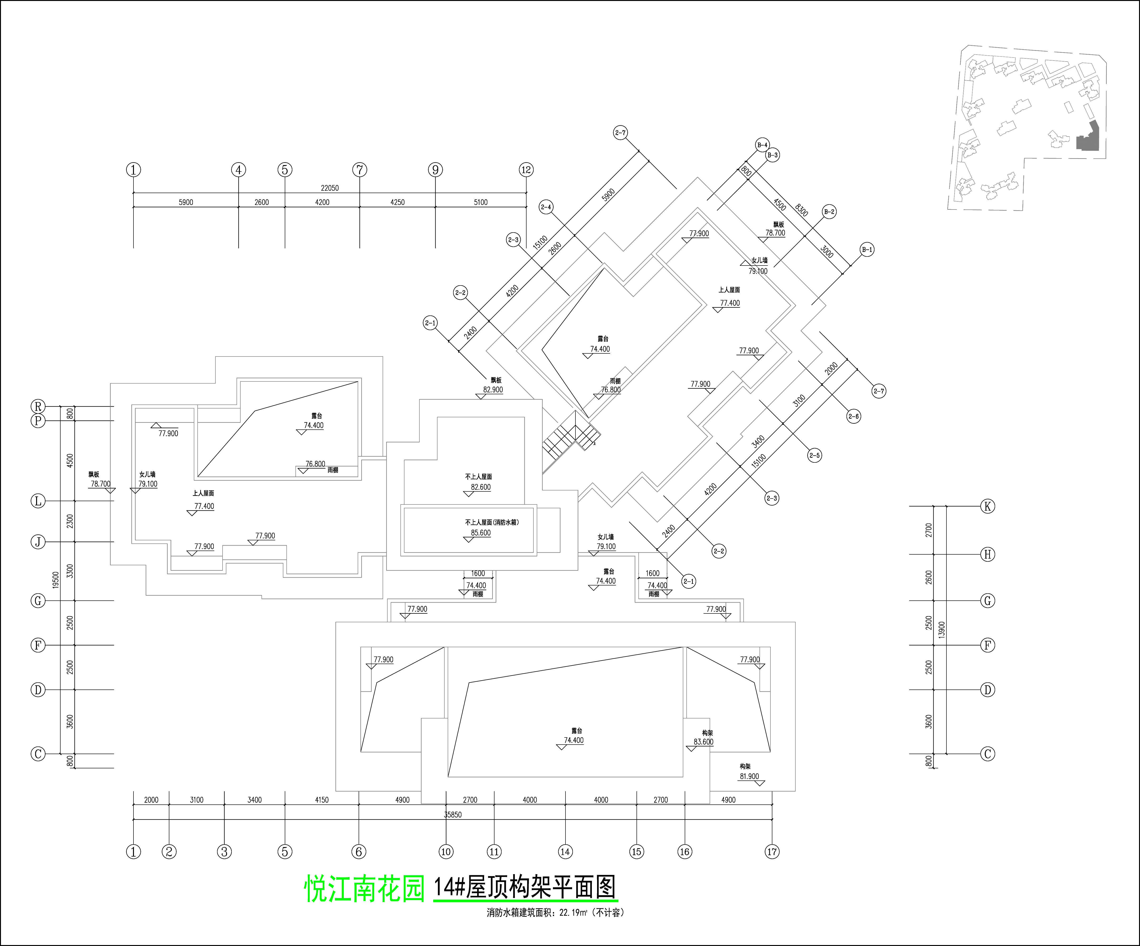 14#樓屋頂構(gòu)架平面圖.jpg