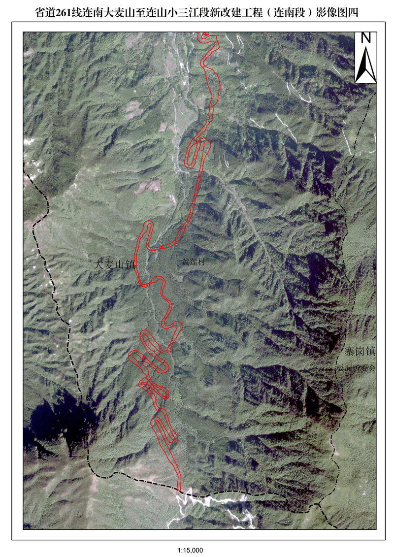 附件：省道S261線連南大麥山至連山小三江段新改建工程（連南段）位置示意圖四.jpg