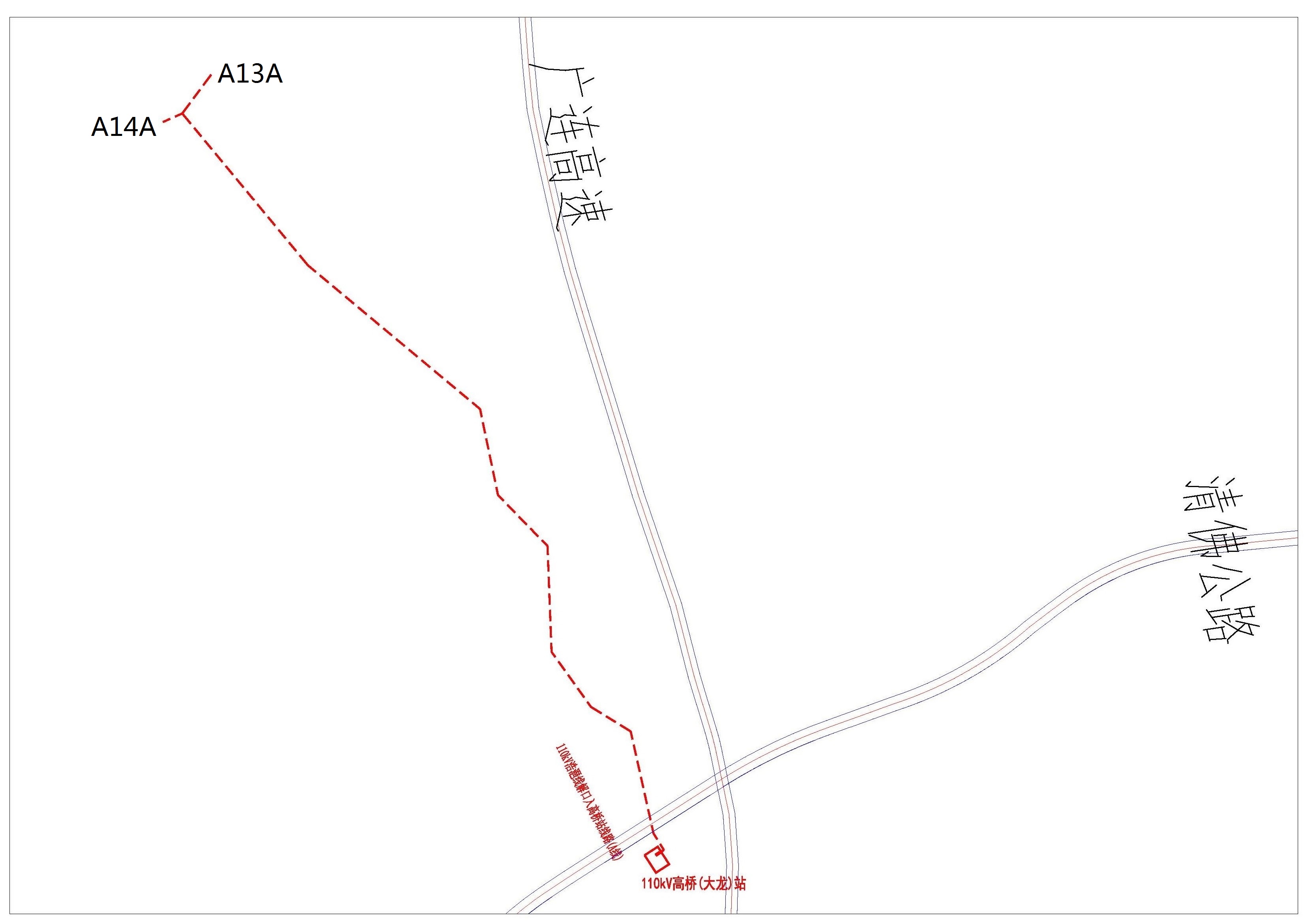 清遠110kV高橋（大龍）輸變電工程項目110kV浩潖線解口入高橋站線路工程區(qū)位圖.jpg